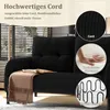 okwish Moderní Dvoumístné Relaxační křeslo s ergonomickým Náhled obrázku produktu 3