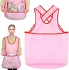 Wäscheschürze mit großer Tasche, rosa Wäscheschürze, Produktbild-Vorschau 1