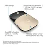 HP Z3700 Wireless-Maus - Gold, Beidhaendig, Optisch, RF Produktbild-Vorschau 4