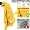 Set di mop per pavimenti in cotone HEVOL con manico in Anteprima dell’immagine prodotto 3