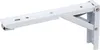 A white folding shelf bracket is shown against a white background. Produktbild-Vorschau