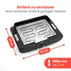 Griglia da tavolo Clatronic® | Griglia con griglia cromata Anteprima dell’immagine prodotto 4
