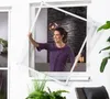 Fliegengitter Fensterbausatz Master SLIM 130x150cm weiss Produktbild-Vorschau 7