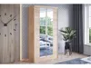 Easy4You N5 100 cm Sonoma Schiebetüren Kleiderschrank Produktbild-Vorschau 2