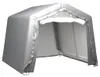 vidaXL Úložný stan 300x300 cm Steel Grey Náhled obrázku produktu 6