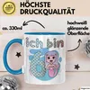 6. Geburtstag Mädchen Geschenk Meerjungfrau Geschenk Tasse Produktbild-Vorschau 3