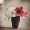 ARTland Wandbild, selbstklebend Amaryllis Vintage I Größe: Produktbild-Vorschau 1