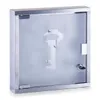 Zeller Schlüsselkasten, Edelstahl/Glas 30x6x30 Produktbild-Vorschau 1