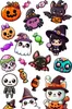 Halloween: Grappige en enge tijdelijke tatoeages. Motieven: Productafbeelding-voorbeeld 2