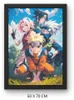 Malvorlage nach Zahlen mit Rahmen „Naruto-Team“, 50 x 70 cm Produktbild-Vorschau 3