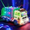 Kinder Spielzeug Müllauto mit Licht und Musik, 4D Produktbild-Vorschau 8