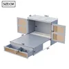 A diagram of a cabinet bed with dimensions indicated. Anteprima dell’immagine prodotto