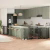 Zábrana pro psy s dvířky skládací 9 panelů černá 450 cm Náhled obrázku produktu 2