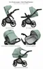 Poussette double Kunert Brav Duo 2 en 1 - châssis noir - Voir les images du produit 5