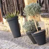 Doniczka Donica Ogrodowa 40 Cm Efekt Cegły Wysoka Okrągła Podgląd zdjęcia produktu 6