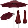 Yaheetech Sonnenschirm ø 270 cm Gartenschirm Knickbarer Produktbild-Vorschau 1