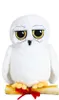 A plush toy owl sitting on a scroll. Produktbild-Vorschau