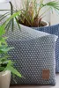 Knit Factory Juul Kissen - Anthrazit/Grau - 50x50 cm Produktbild-Vorschau 8