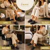 Lavea® Premium 100er Set Hotelslipper aus Velours – Schwarz Produktbild-Vorschau 5