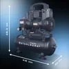 Kompresor STAHLWERK s 9 l nádržou (ST-98 Pro) - bezolejový Náhľad obrázku produktu 5