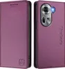 Lederhülle für Oppo Reno11 Hülle Flip Brieftasche Produktbild-Vorschau 2
