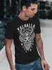 Herren T-Shirt Valhalla Will Rise Viking Helm Odin Krieger Produktbild-Vorschau 4