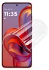 A hydrogel screen protector is being applied to a smartphone. Produktbild-Vorschau