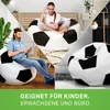 Green Bean® Fußball-Sitzsack 90cm mit 250 Liter EPS Perlen Produktbild-Vorschau 3