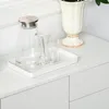 HOMCOM Buffet meuble de rangement 2 tiroirs coulissants 3 Voir les images du produit 9