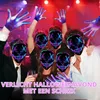 LED-Maske, Handschuhe, Laterne – Halloween-Set, 2-teilig Produktbild-Vorschau