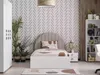Design Kinderzimmer Komplete Bett Kindermöbel Holz Weiß Set Produktbild-Vorschau 2