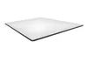 A white, square-shaped object with a black edge, presented on a white background. Produktbild-Vorschau