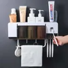 Verk 24193 Portaspazzolino multifunzionale con dispenser di Anteprima dell’immagine prodotto 7