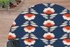 MuchoWow® Mauspad Mousepad Muster - Abstrakt - Blumen 50x50 Produktbild-Vorschau 2
