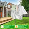 VOUNOT® Séchoir à linge extérieur avec 45m de corde à Voir les images du produit 2