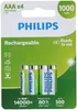 Batterie rechargeable AAA 1000 mAh, pack de 4 Voir les images du produit 2