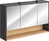 Bad Spiegelschrank 120 cm BOLOGNA-56 inkl. LED Beleuchtung Produktbild-Vorschau 3
