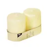 Papstar Stumpenkerzen Ø 80 mm · 100 mm elfenbein "Ivory" Produktbild-Vorschau 3