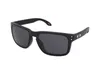 A pair of black Oakley sunglasses with grey lenses, shown from a slightly angled front view against a white background. Náhled obrázku produktu