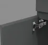 Badmöbel set 60cm Anthrazit Matt Badezimmermöbel Produktbild-Vorschau 5
