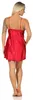 Damen Negligé Satin Nachtkleid Reizwäsche mit Spitze; Produktbild-Vorschau 3