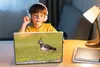 MuchoWow® Laptop Aufkleber Sticker Cover Vogel - Gras - Produktbild-Vorschau 3