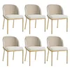 Set di 6 sedie da pranzo ergonomiche, con gambe inclinate, Anteprima dell’immagine prodotto 7