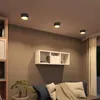 SSC-LUXon 4 Stück OLINO Deckenlampe schwarz gold rund mit Produktbild-Vorschau 3