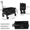 Bollerwagen Handwagen Faltbar 100L 100KG Transportwagen mit Produktbild-Vorschau 7