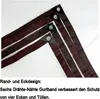 Close-up of the reinforced corners of a tarp. Produktbild-Vorschau