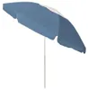 vidaXL Strandschirm Blau 240 cm Produktbild-Vorschau 2