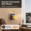 Steckdosenheizung 800W Mini Keramik Heizlüfter mit Produktbild-Vorschau 2