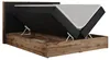 MKS MEBLE Boxspringbett 200x200 mit Bettkasten Eiche, Produktbild-Vorschau 5