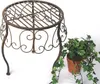 DanDiBo Blumenhocker Metall Braun Rund 30 cm Blumenständer Produktbild-Vorschau 2